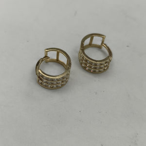 ARRACADAS PAR ORO 14 K 2.4 GRMS (SEMINUEVO)