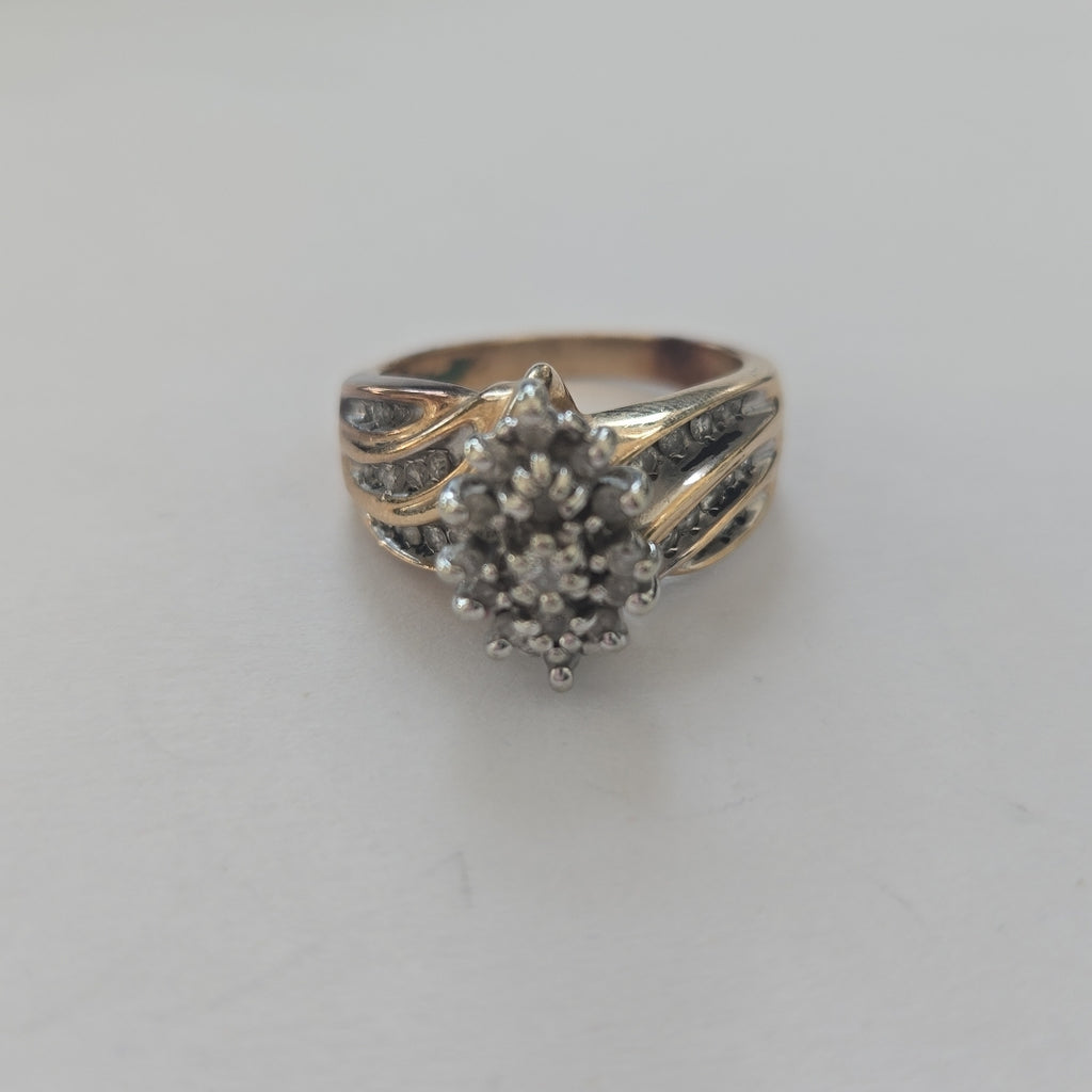 ANILLO ORO 10 K 6,50 GRMS (SEMINUEVO)