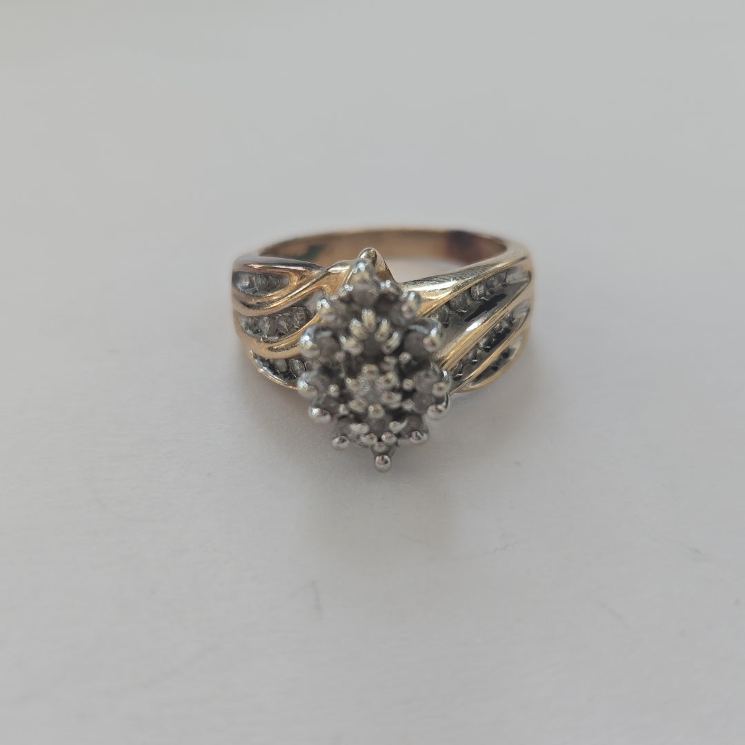 ANILLO ORO 10 K 6,50 GRMS (SEMINUEVO)