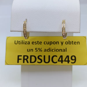 HUGGIES ORO 14K 1.7 (NUEVO)