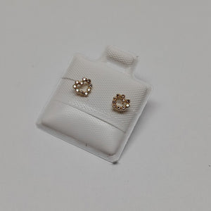 BROQUELES BROQUEL FIG CORAZON 14K 0.23 GR (NUEVO)