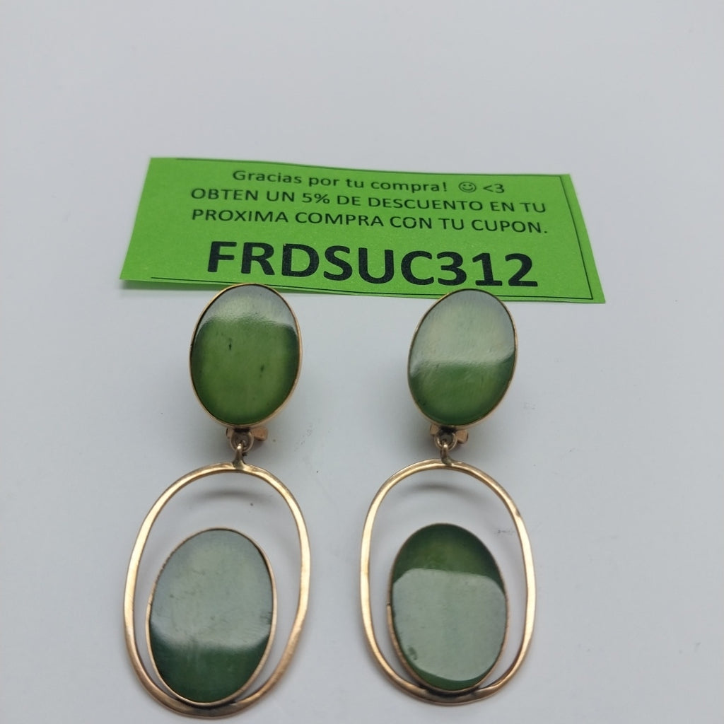 ARETES PAR ORO 10 K 3,70 GRMS (SEMINUEVO)