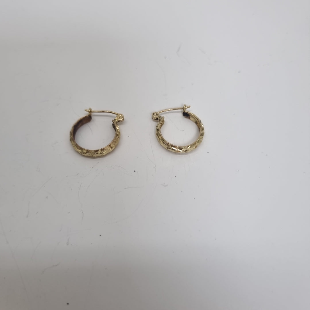 ARRACADAS PAR ORO 10 K 1,70 GRMS (SEMINUEVO)