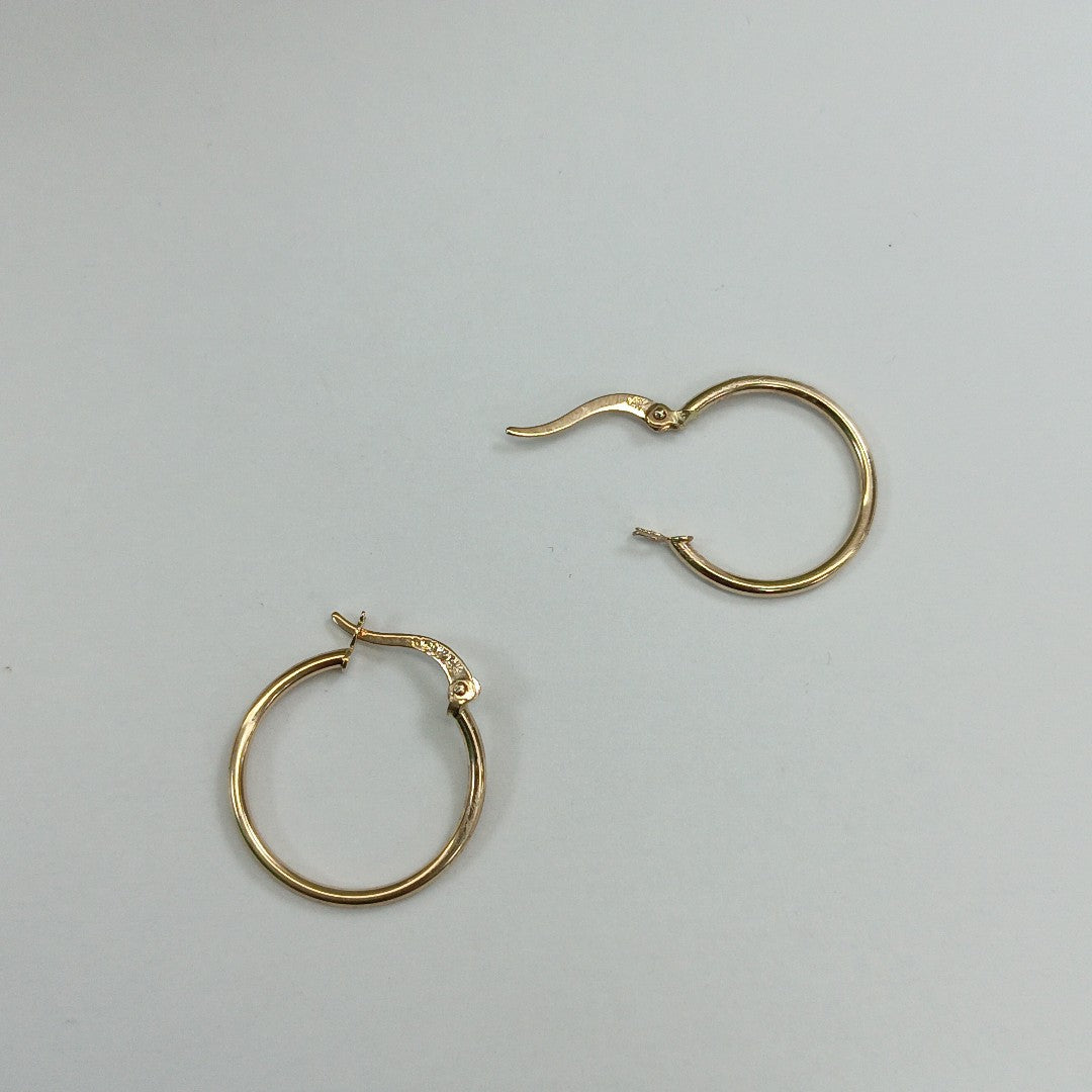 ARETES ARRACADAS 14K 1.4 GR (NUEVO)