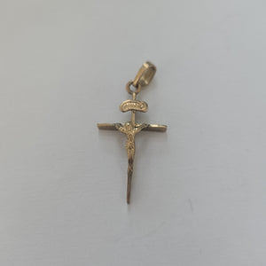 CRUCIFIJO ORO 8 K 1,10 GRMS (SEMINUEVO)