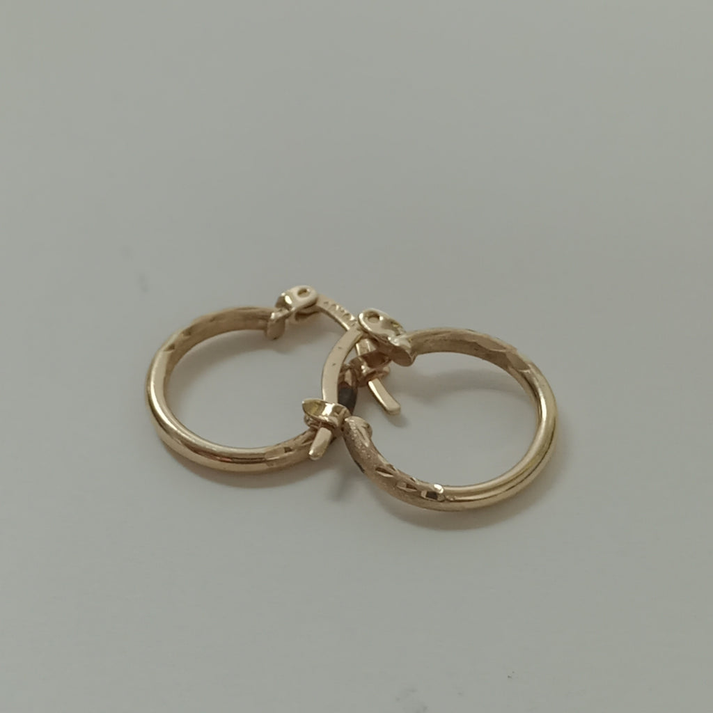 ARRACADAS PAR ORO 10 K 1 GRMS (SEMINUEVO)