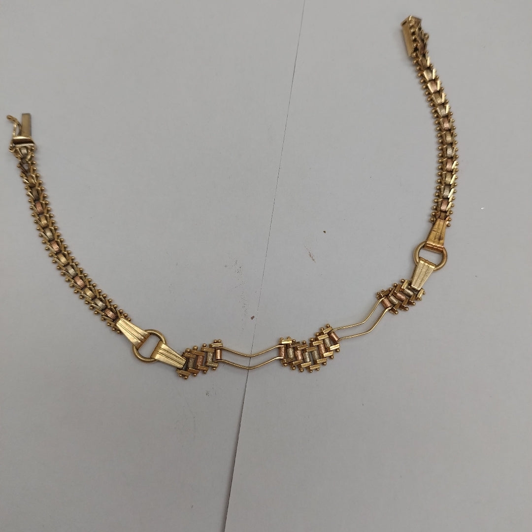 PULSERA ORO 14 K 9.2 GRMS (SEMINUEVO)