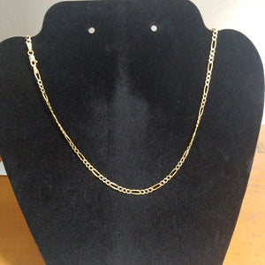 CADENA TEJIDO 3X1 8.4G 55 CM 14K (NUEVO)