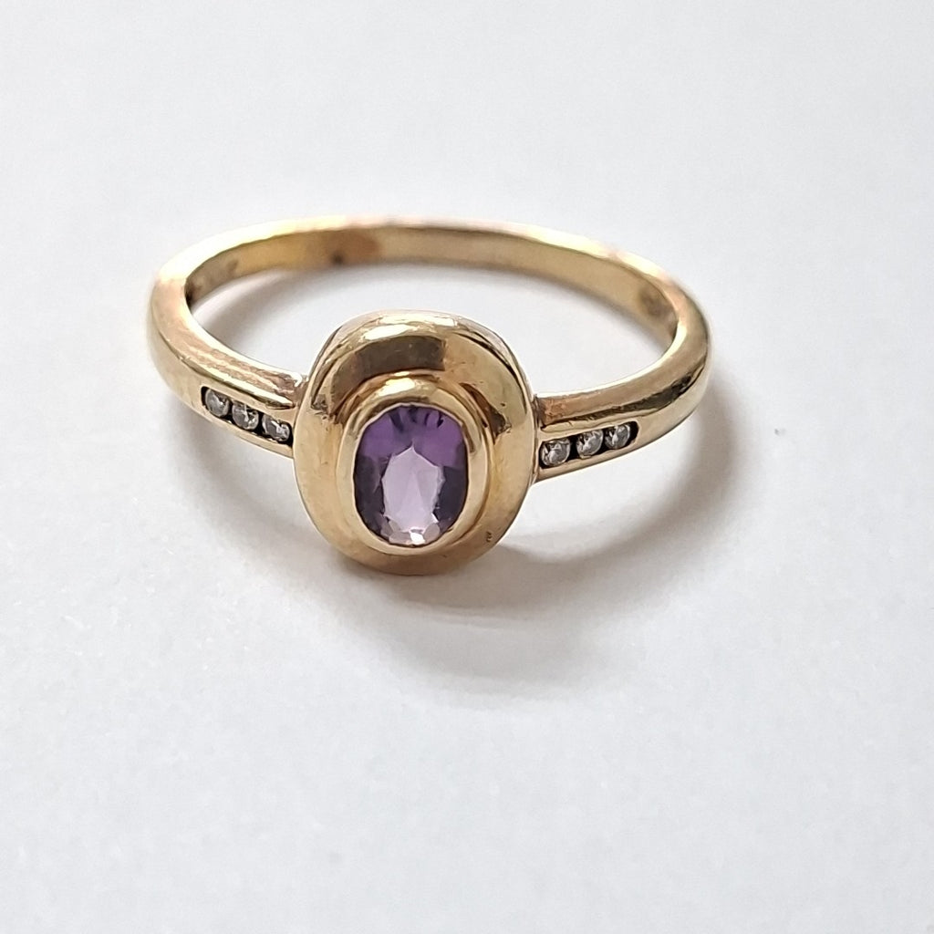 ANILLO ORO 14 K 2.5 GRMS (SEMINUEVO)