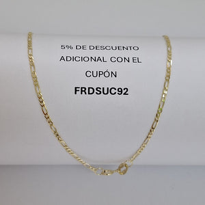 CADENAS CARTIER 3 1 AMARILLA ORO 14K 2.1 (NUEVO)