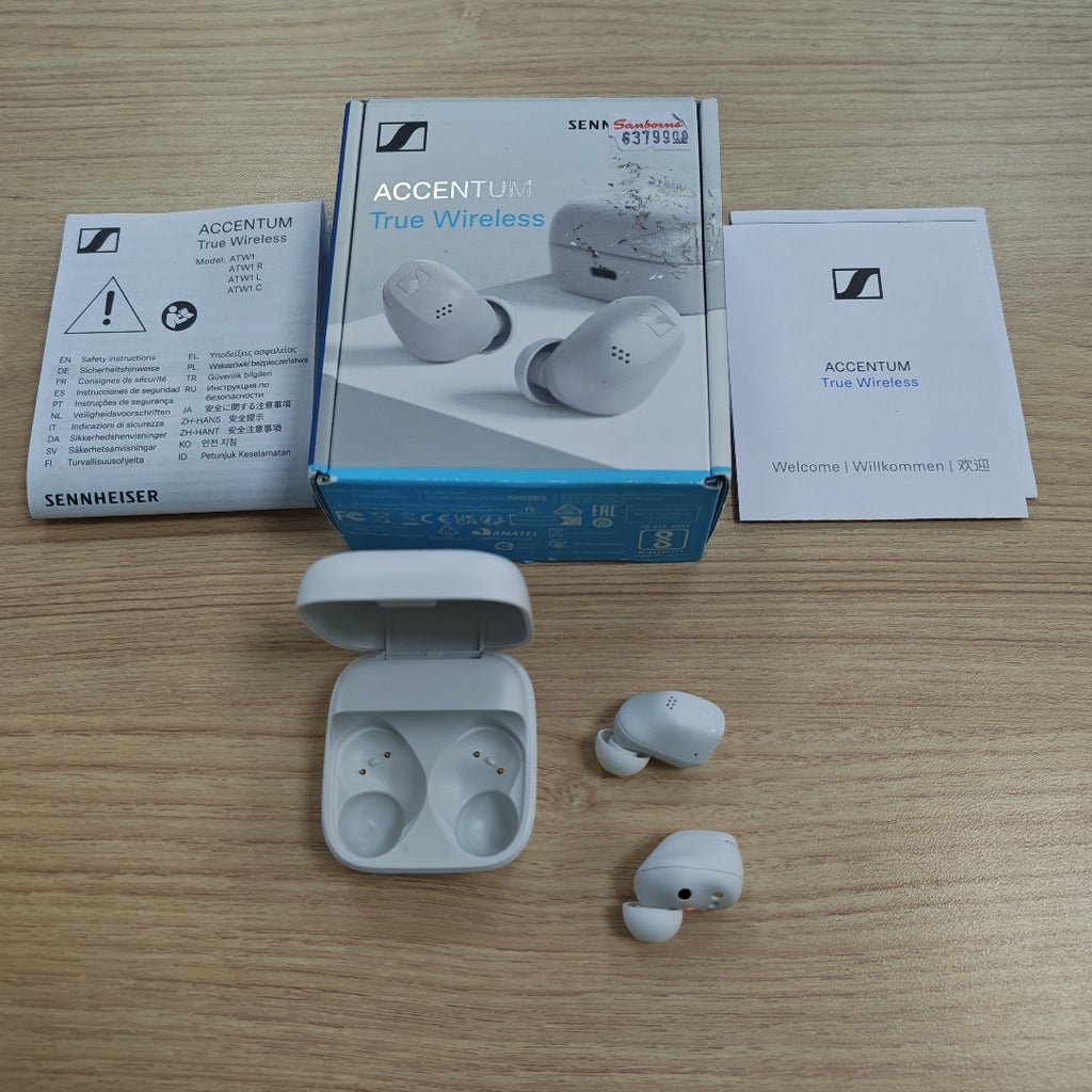 AUDIFONOS SENNHEISER ACCENTUM TRUE WIRELESS INALAMBRICO IN EAR (SEMINUEVO)