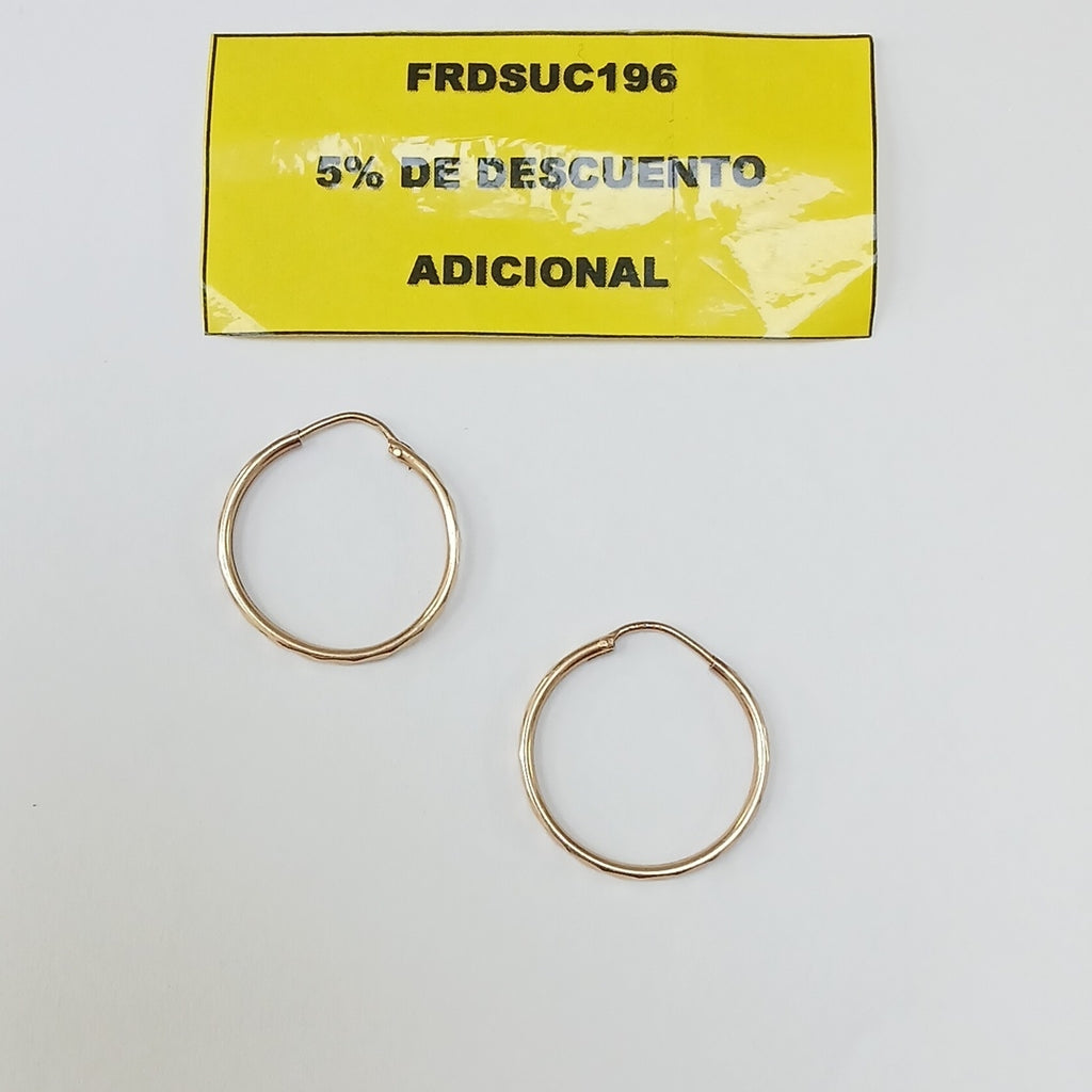ARRACADAS PAR ORO 10 K 1.2 GRMS (SEMINUEVO)