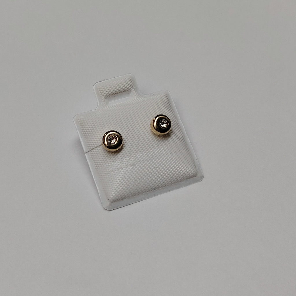 BROQUELES BROQUEL C CIRCONIA 14K 0.27 GR (NUEVO)
