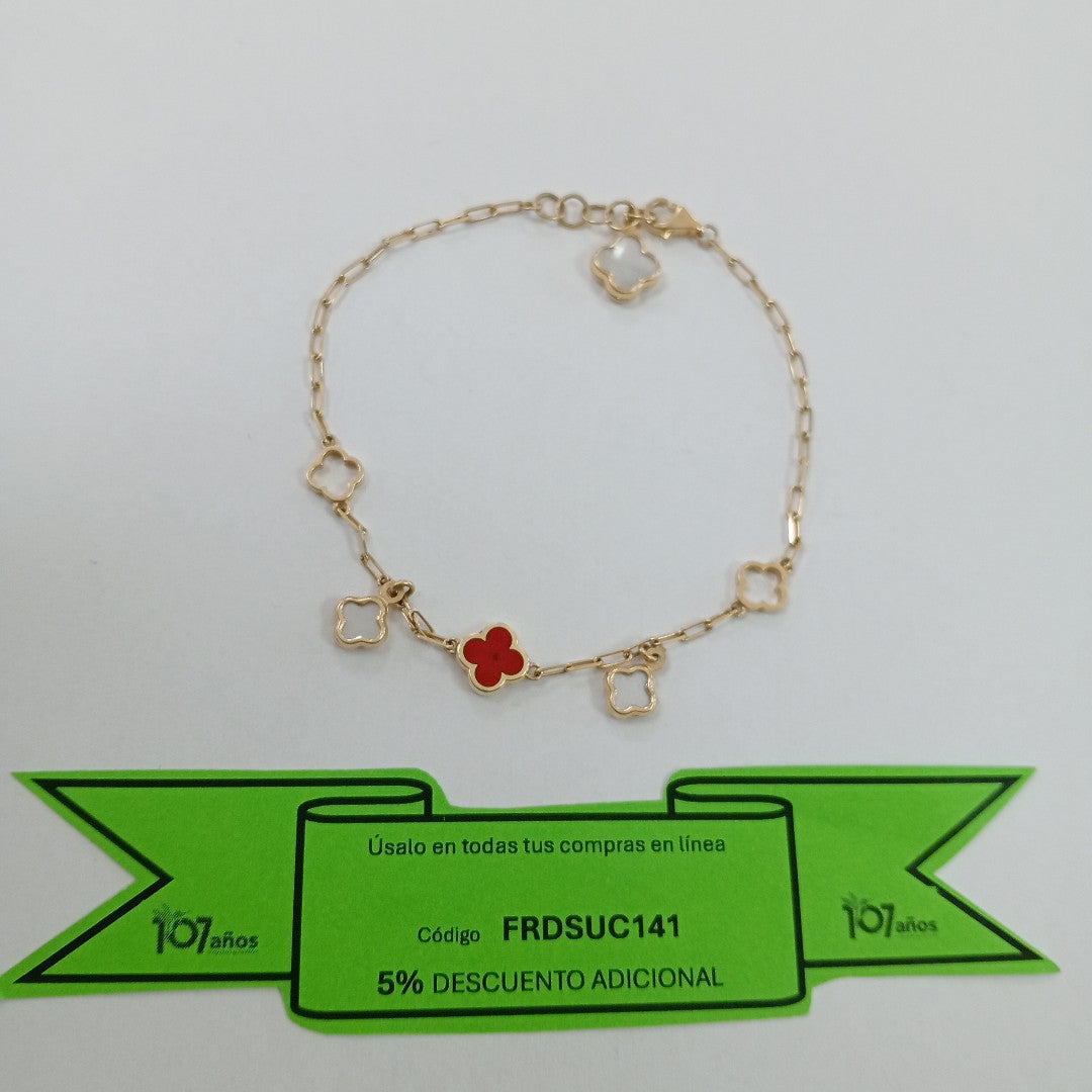 PULSERA ORO 14 K 3.6 GRMS (SEMINUEVO)