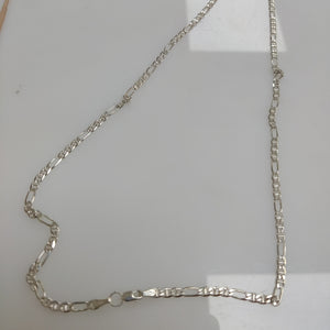 CADENA TEJIDO MARINERO PLATA .925 55 CM 7.9 GR (NUEVO)