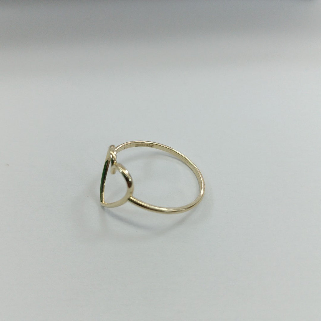 ANILLOS ANILLITO FIG CORAZON 10K TALLA 7 0.8 GR (NUEVO)