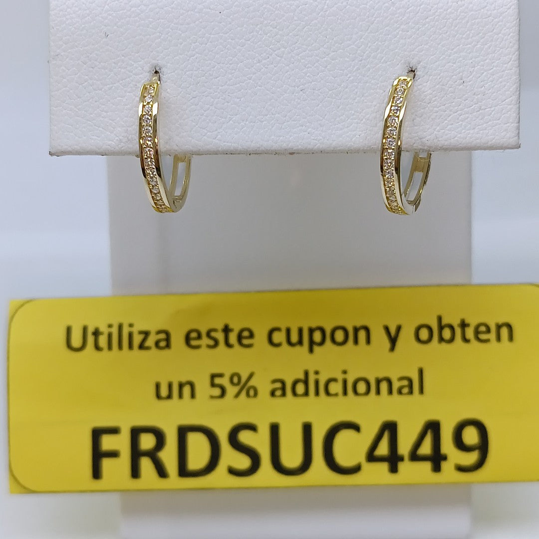 HUGGIES ORO 14K 1.7 (NUEVO)