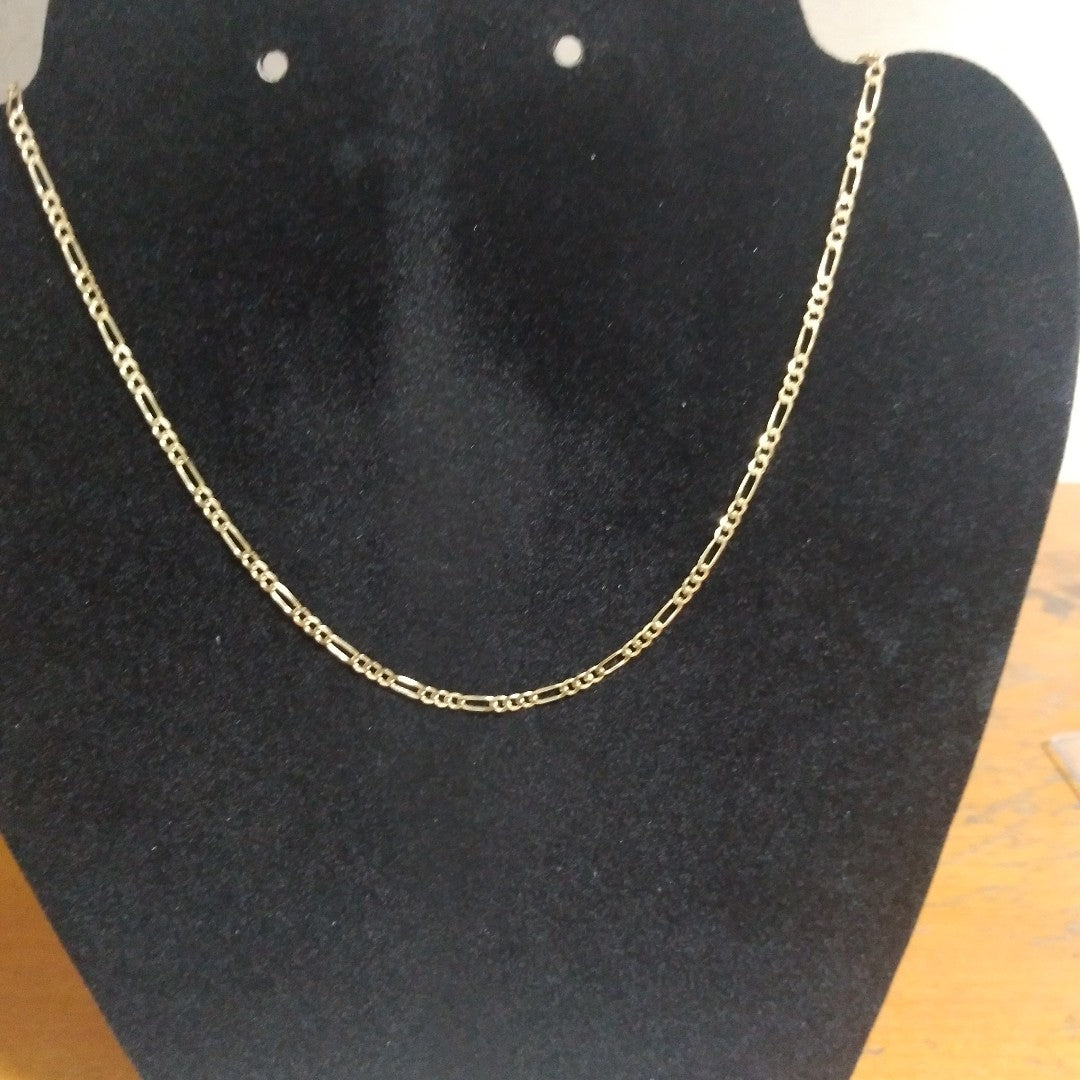 CADENA TEJIDO 3X1 5.2G 55 CM 14K (NUEVO)