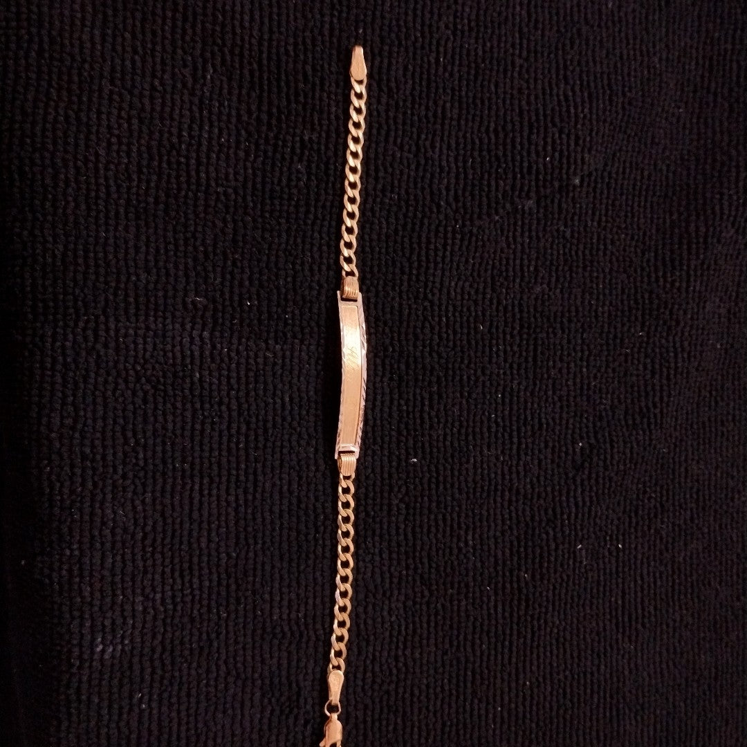 ESCLAVA ORO 10 K 4.7 GRMS (SEMINUEVO)