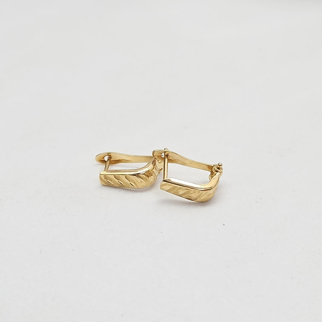 ARRACADAS PAR ORO 10 K 1.7 GRMS (SEMINUEVO)