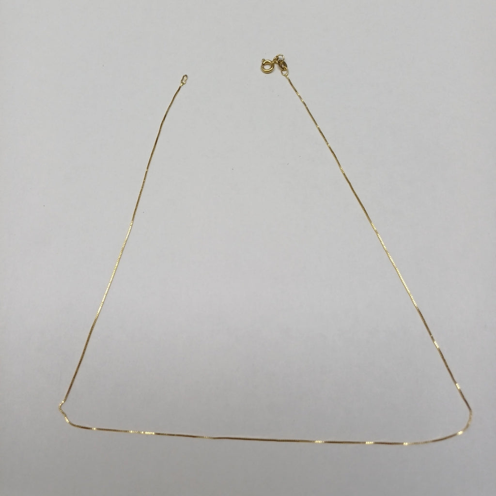 CADENA ORO 14 K 0,90 GRMS (SEMINUEVO)