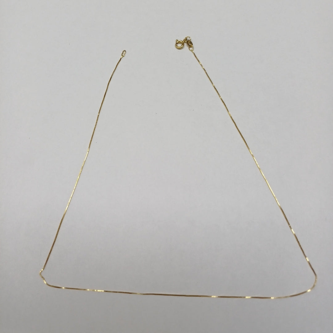 CADENA ORO 14 K 0,90 GRMS (SEMINUEVO)