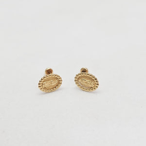 ARETES PAR ORO 10 K 0.7 GRMS (SEMINUEVO)