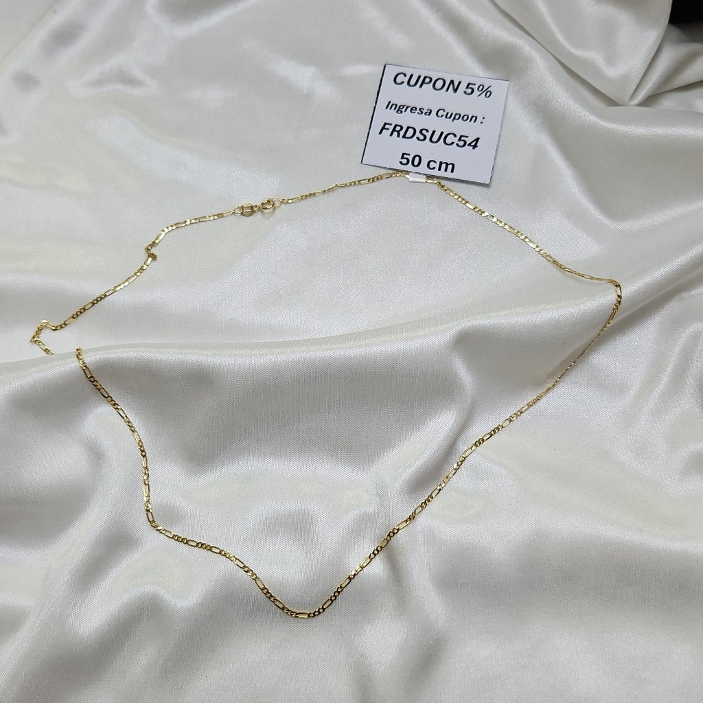 CADENAS CARTIER 3 1 AMARILLA ORO 14K 2 (NUEVO)