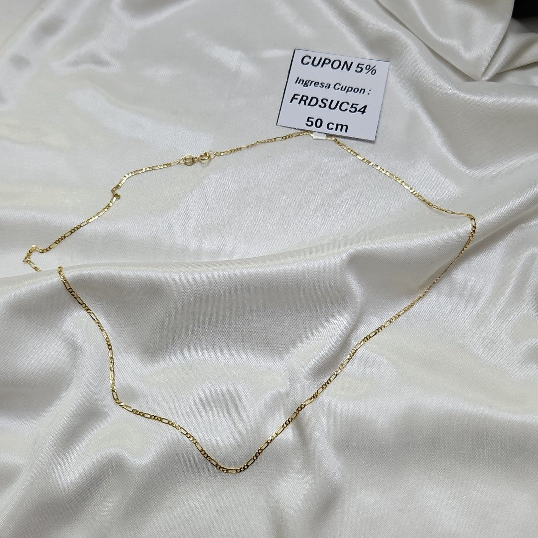 CADENAS CARTIER 3 1 AMARILLA ORO 14K 2 (NUEVO)