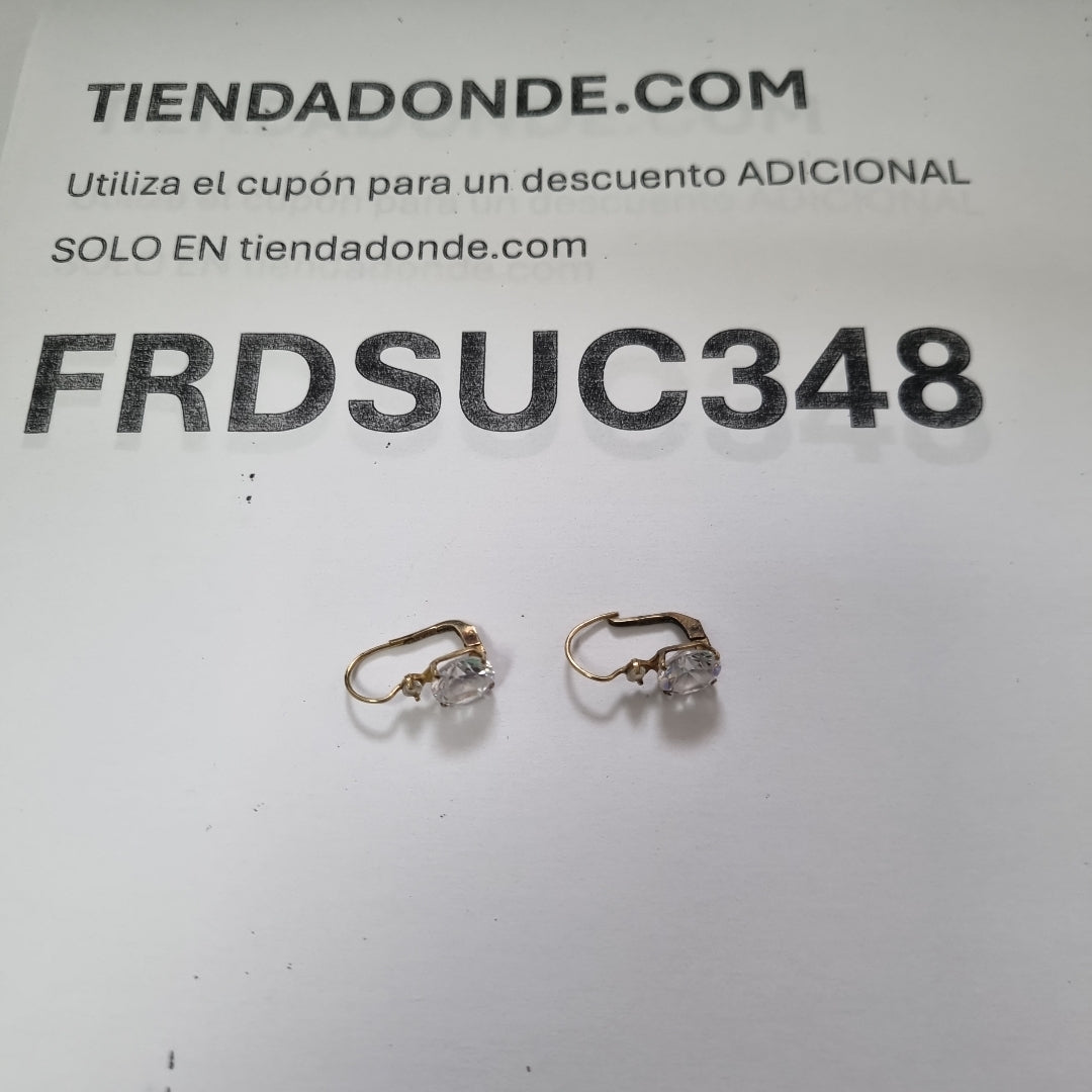 ARETES PAR ORO 8 K 2.4 GRMS (SEMINUEVO)