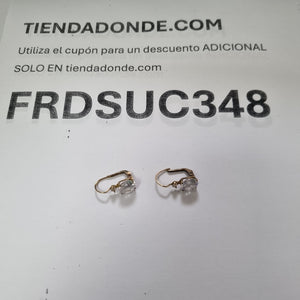 ARETES PAR ORO 8 K 2.4 GRMS (SEMINUEVO)