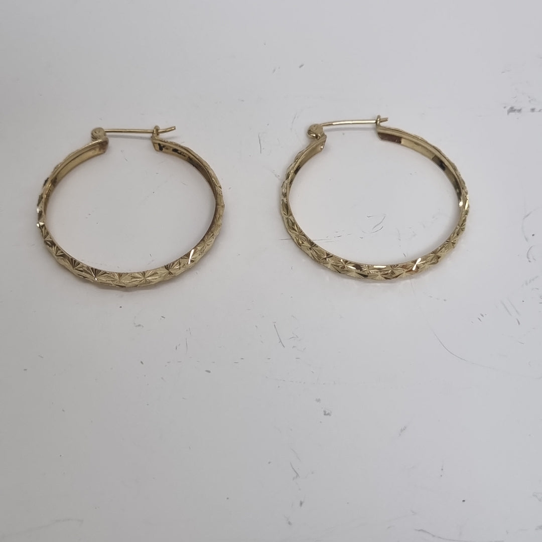 ARRACADAS PAR ORO 10 K 3,20 GRMS (SEMINUEVO)