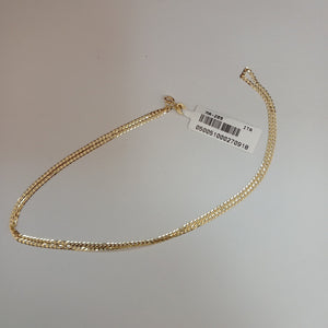 CADENAS BARBADA AMARILLA ORO 14K 2 (NUEVO)