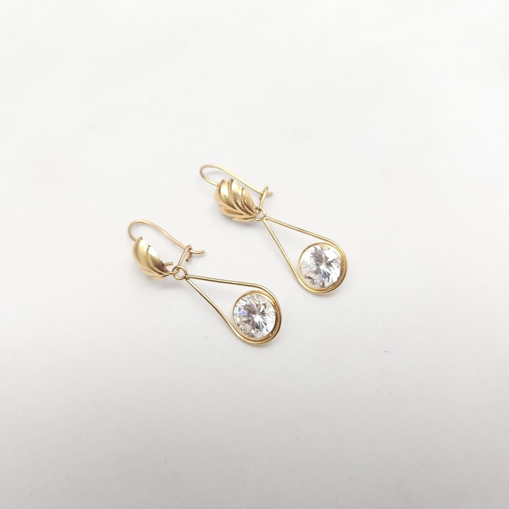 ARETES PAR ORO 10 K 2.4 GRMS (SEMINUEVO)