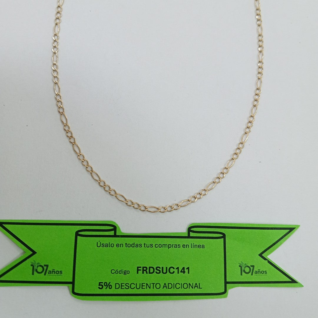CADENA ORO 10 K 2,60 GRMS (SEMINUEVO)