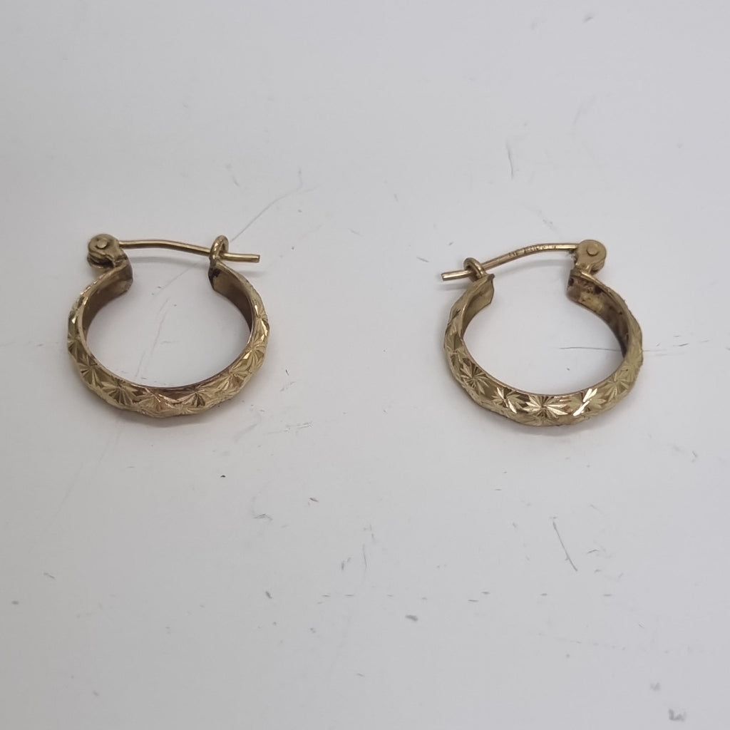 ARRACADAS PAR ORO 10 K 1,70 GRMS (SEMINUEVO)