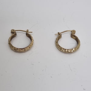 ARRACADAS PAR ORO 10 K 1,70 GRMS (SEMINUEVO)
