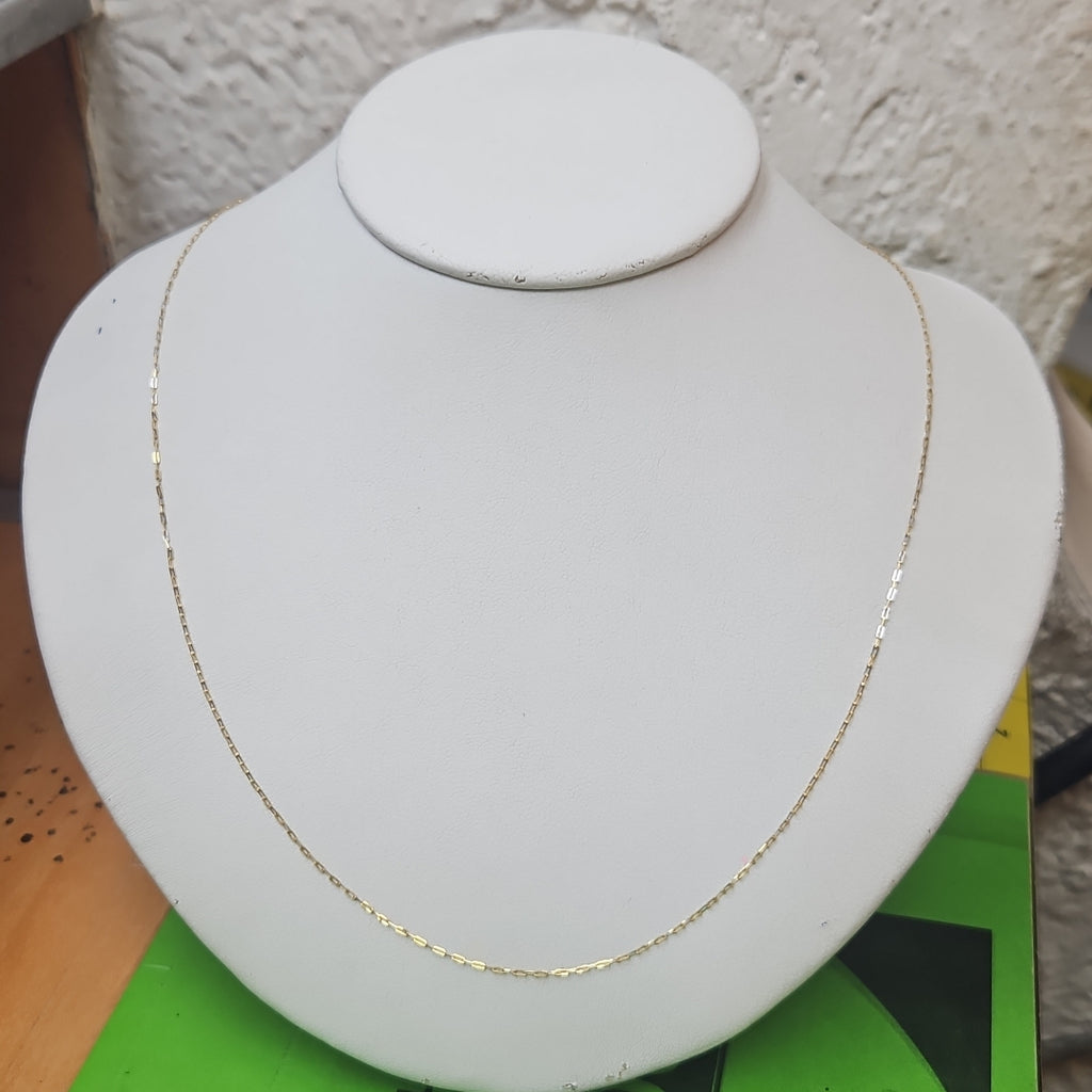 CADENA ORO 10 K 0,70 GRMS (SEMINUEVO)