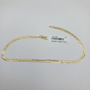 CADENAS BARBADA AMARILLA ORO 14K 2 (NUEVO)