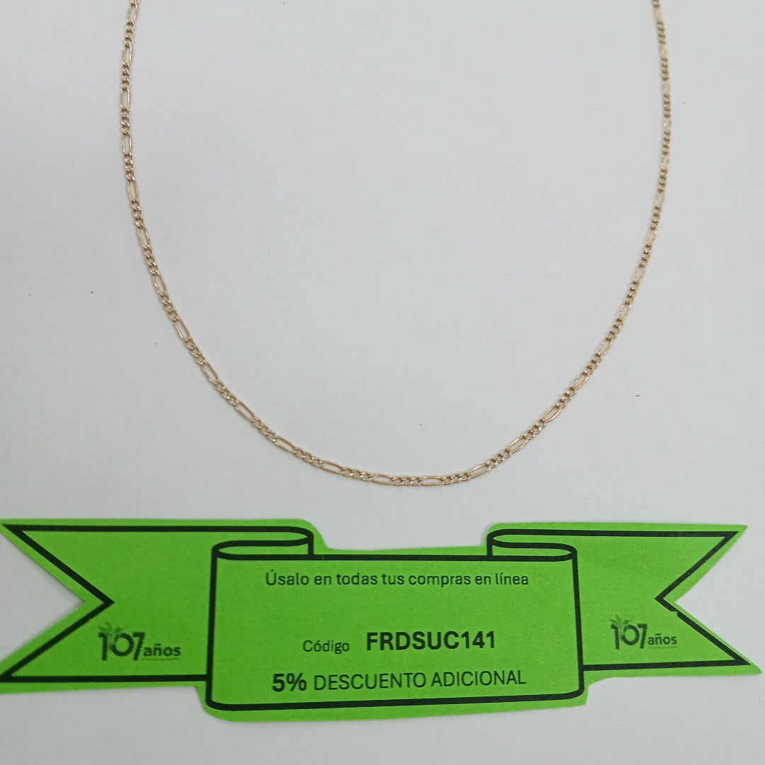 CADENA ORO 10 K 1,80 GRMS (SEMINUEVO)