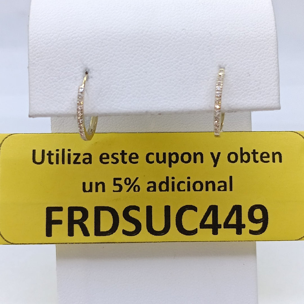 HUGGIES ORO 14K 1.4 (NUEVO)