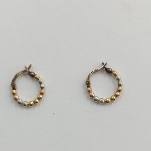 ARRACADAS PAR ORO 14 K 1,40 GRMS (SEMINUEVO)