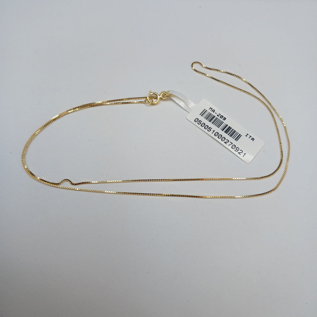 CADENAS ESPECIAL ORO 14K 1.1 (NUEVO)
