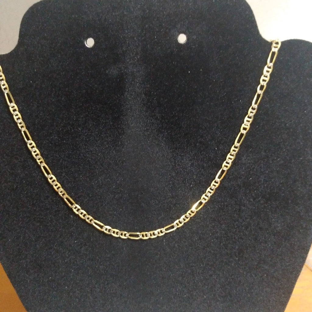 CADENA TEJIDO 3X1 8.3G 55 CM 14K (NUEVO)