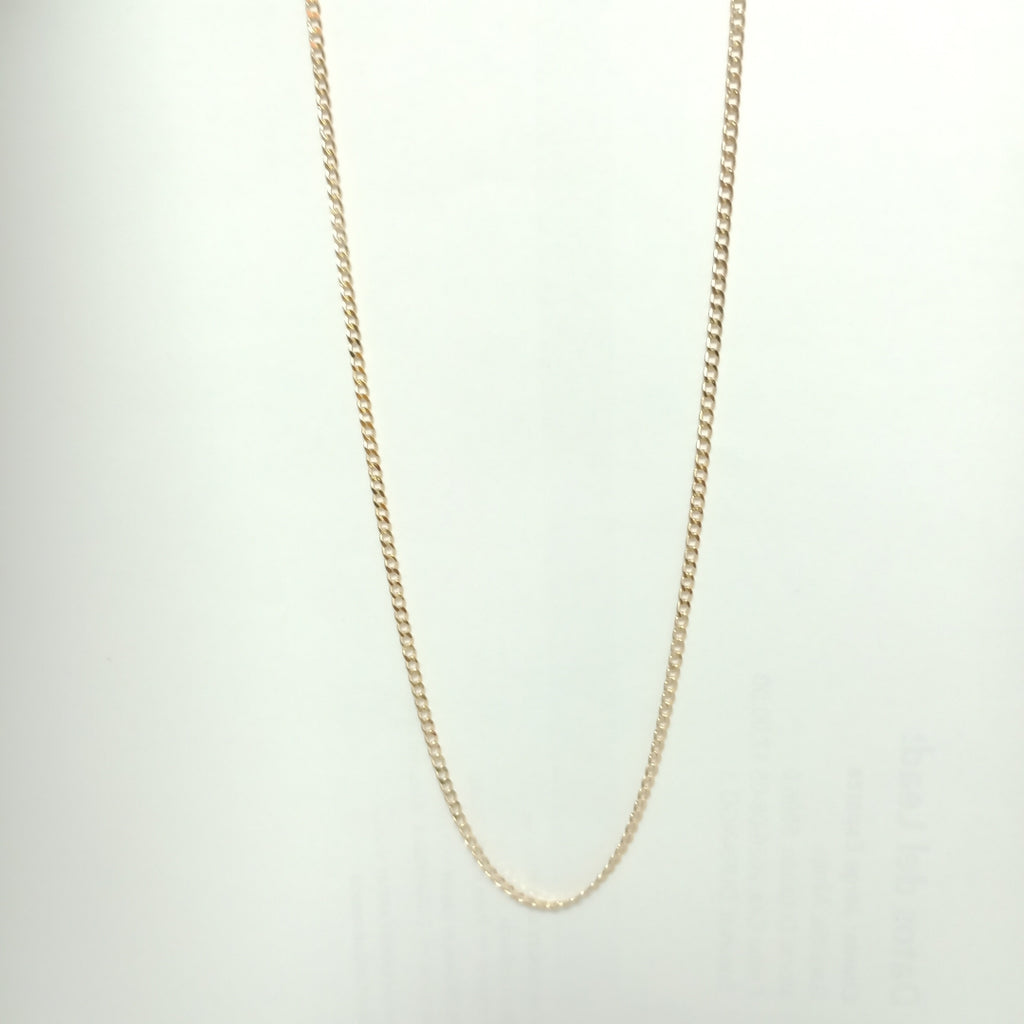 CADENAS BARBADA AMARILLA ORO 14K 1.8 (NUEVO)
