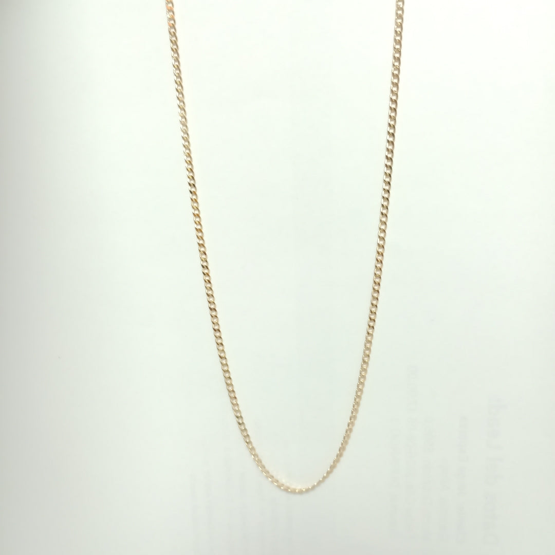 CADENAS BARBADA AMARILLA ORO 14K 1.8 (NUEVO)