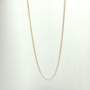 CADENAS BARBADA AMARILLA ORO 14K 1.8 (NUEVO)