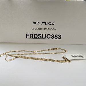 CADENA BARBADA 14K 55 CM 5.1 GR (NUEVO)