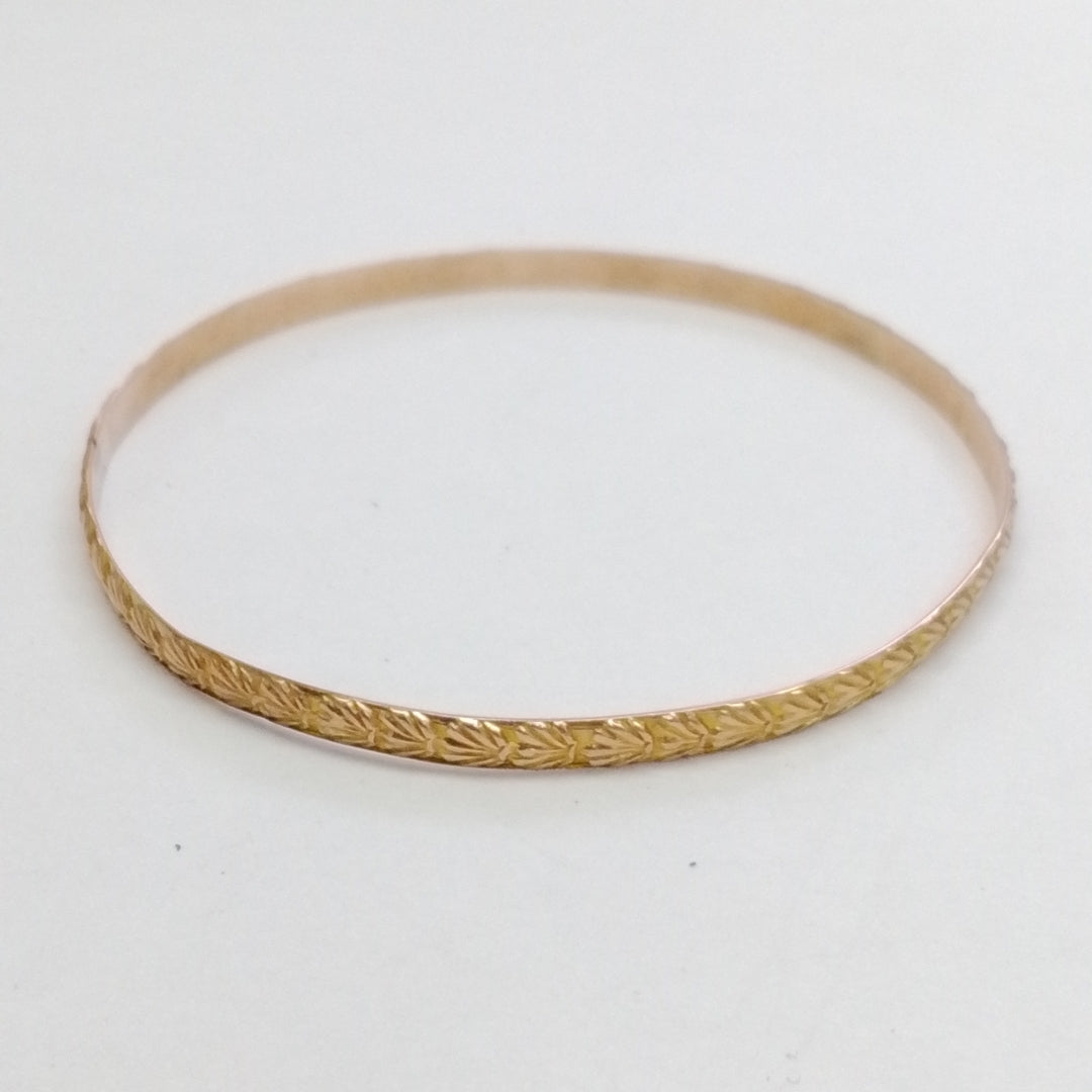 PULSERA RIGIDA ORO 8 K 5.7 GRMS (SEMINUEVO)