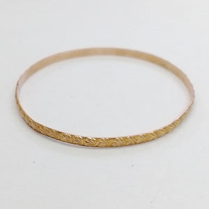 PULSERA RIGIDA ORO 8 K 5.7 GRMS (SEMINUEVO)